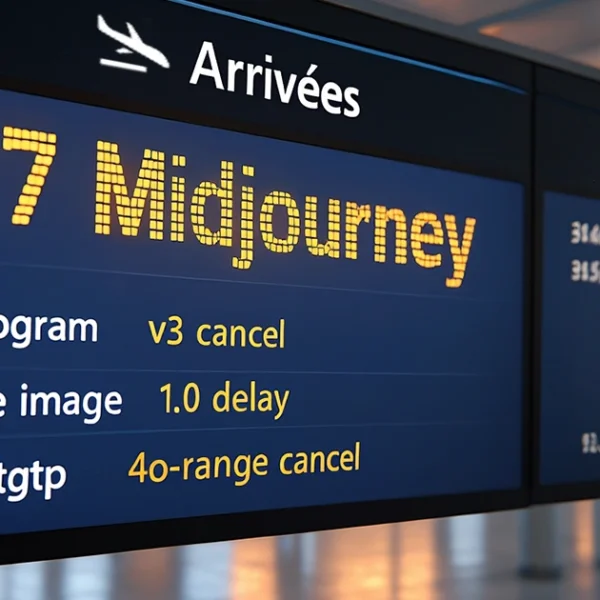 La v7 de midjourney montre le bout de son nez